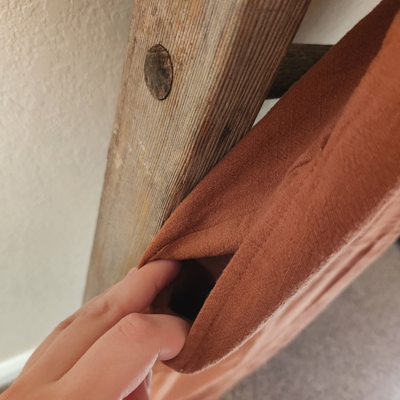 Universal Thread Rust Jumpsuit - Picture 3 of 7